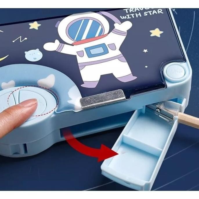 

tyS Kotak Pensil Anak Sekolah Tempat Pensil Anak Sekolah Water proof