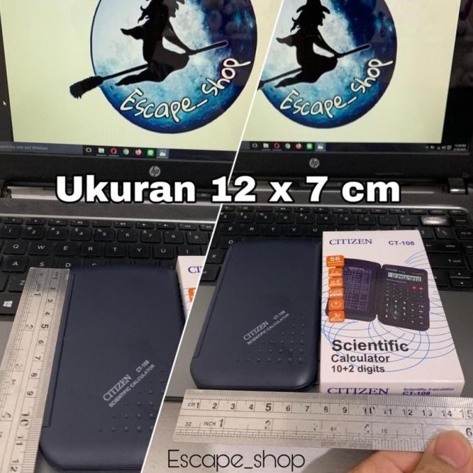 

tyS KALKULATOR SCIENTIFIC CITIZEN CT 108 - CALCULATOR CITIZEN CT-108