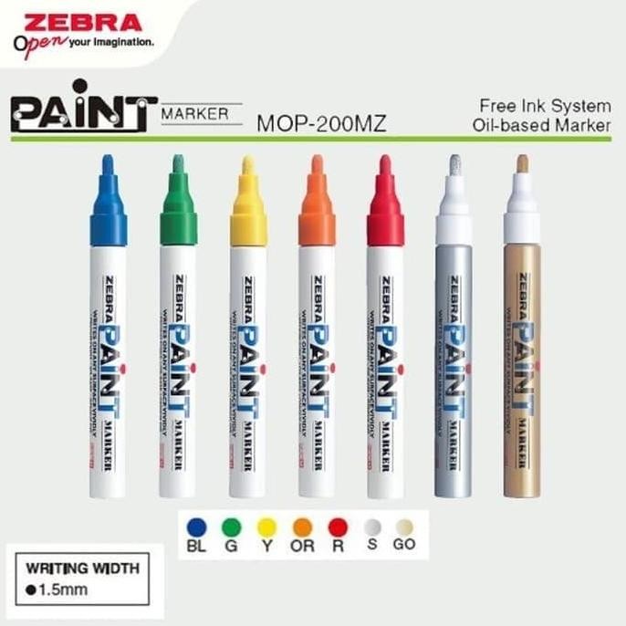 

tyS Spidol zebra paint marker medium point
