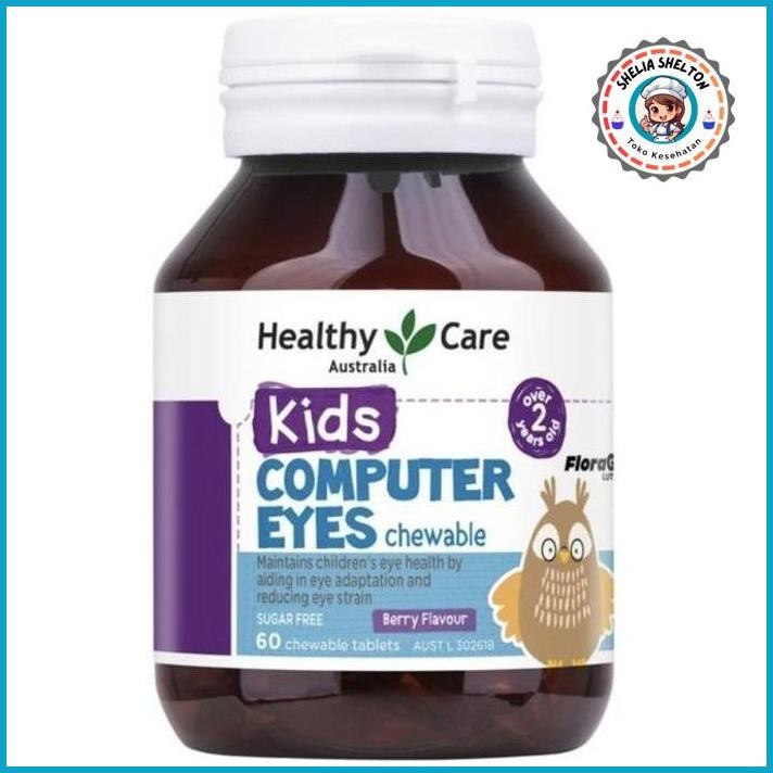 MASIH READY HEALTHY CARE KIDS COMPUTER EYES EYE SUPELEMEN NUTRISI VITAMIN MATA 60