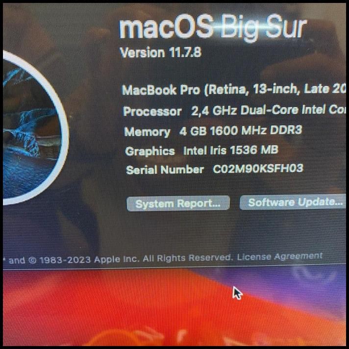 Logic Board Macbook Pro Retina A1502 Tahun 2013-2014