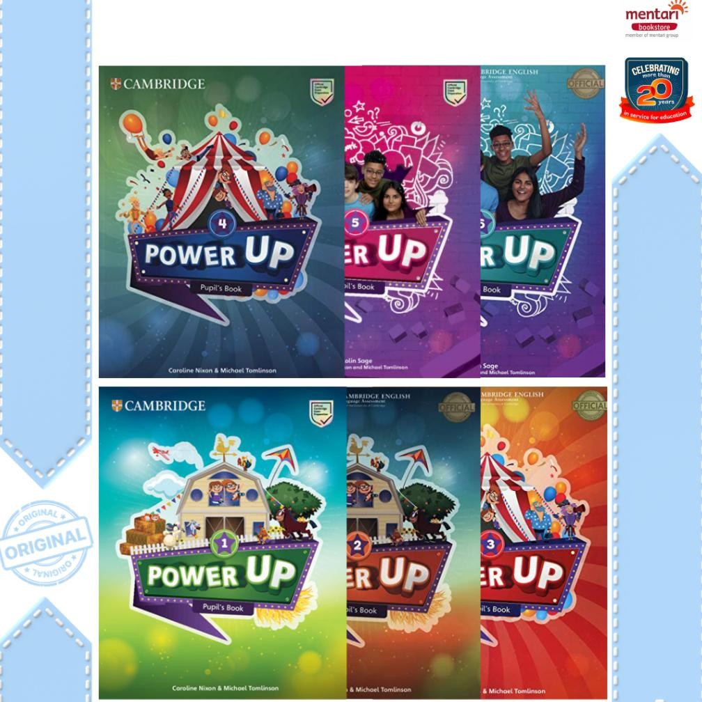 Power Up Pupils & Activity  book | Buku Pelajaran Bahasa Inggris Level SD murah