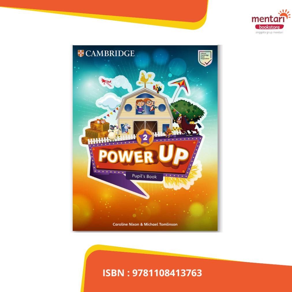 baru  Power Up Pupils & Activity  book | Buku Pelajaran Bahasa Inggris Level SD