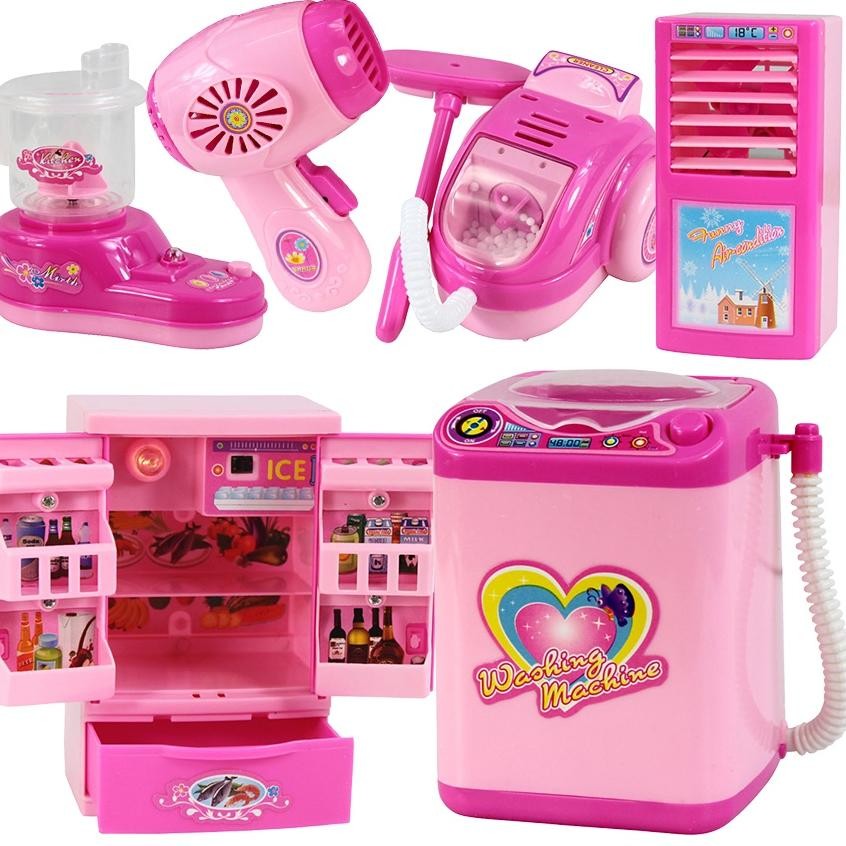 Premium Anak Dapur Alat Listrik Set / Mainan Pendidikan Dini Rumah Tangga / Mainan Peralatan Rumah T