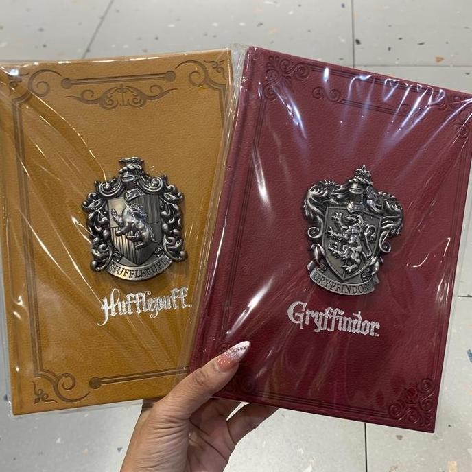 

[[ DOBY / MINISO HARRY POTTER A5 PU EMBOSSMENT HARDCOVER BOOK (96 SHEETS) BEST SELLER