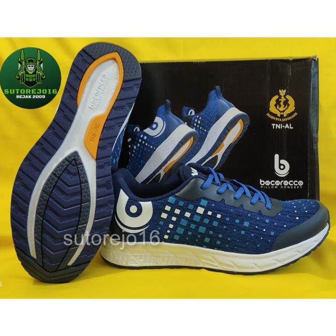 Terlaris Sepatu Olahraga Alri Navy Sport Shoes Merk Bocorocco Jatah Terbaru