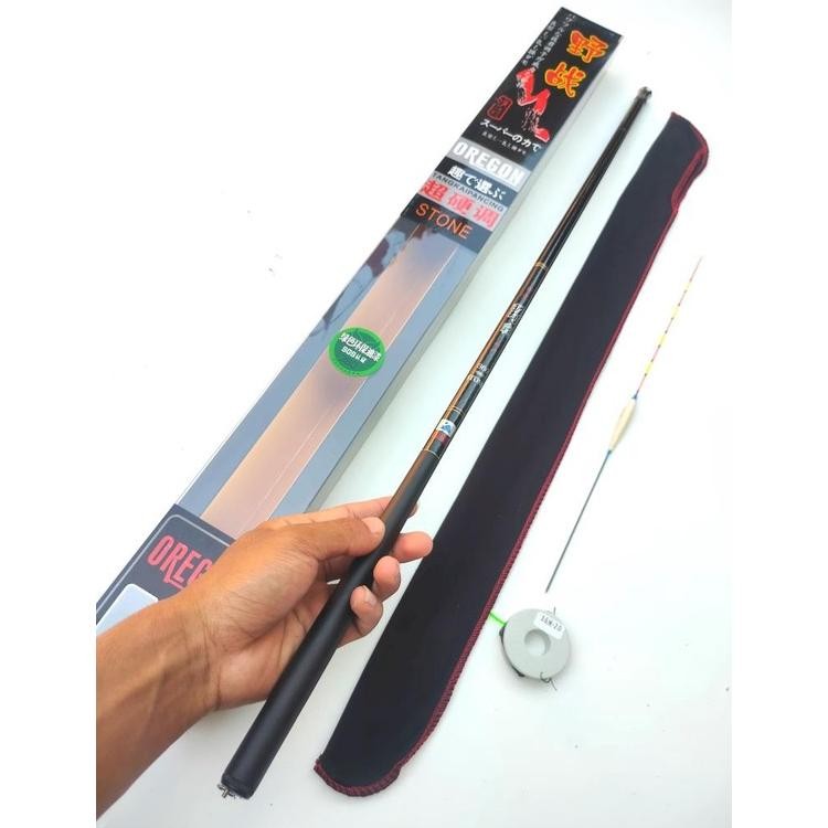 Joran Tegek Oregeon Stone 270 300 360 450 540 630 720 Ruas Panjang Kuat