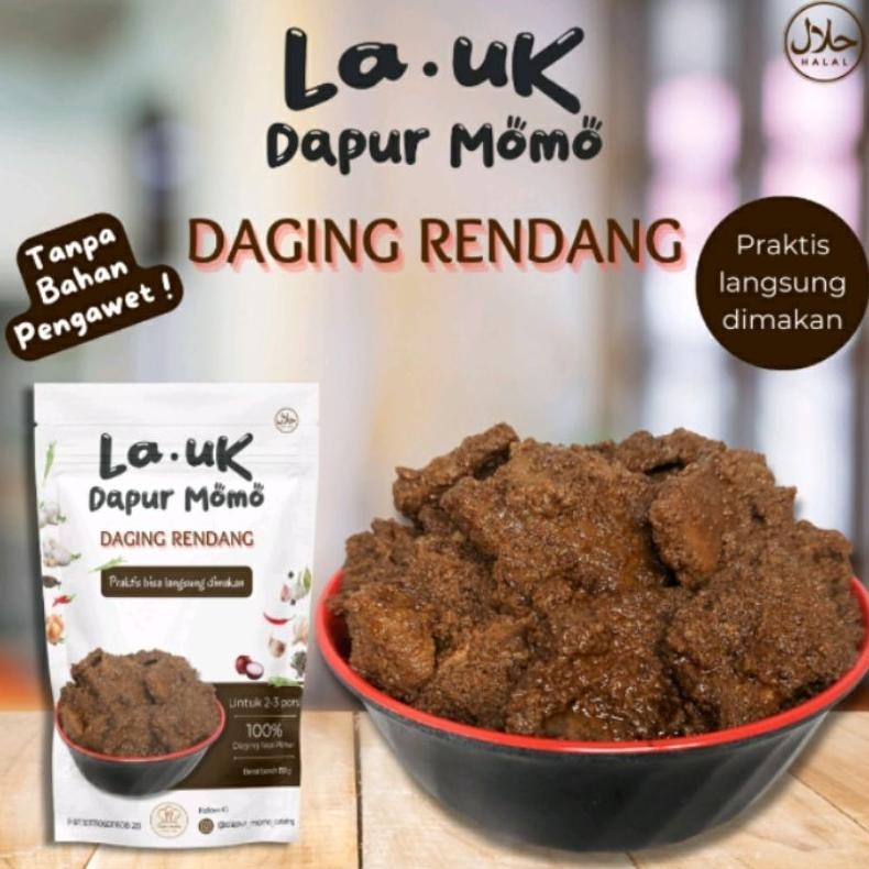 

READY STOK Lauk Dapur Momo, Siap Makan, Rendang Momo, Paru Rica, Daging Oseng Mercon, Ayam Suwir, Paru Cabe Ijo, Beef Teriyaki, Chicken Teriyaki, Tanpa Bahan Pengawet. Menu Buka Puasa, Menu Sahur Siap kirim