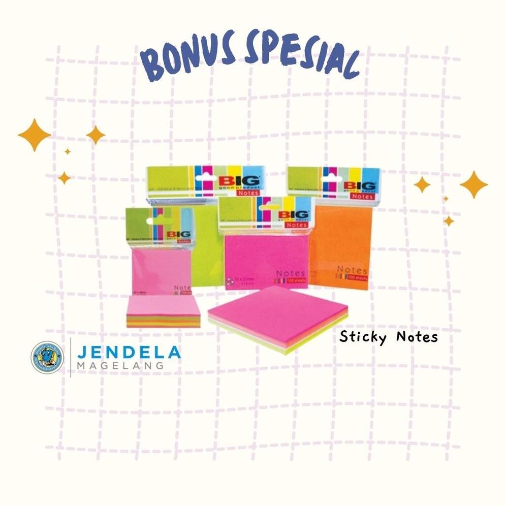 

BONUS Sticky Note BIG 51 x 38 MM 1 W