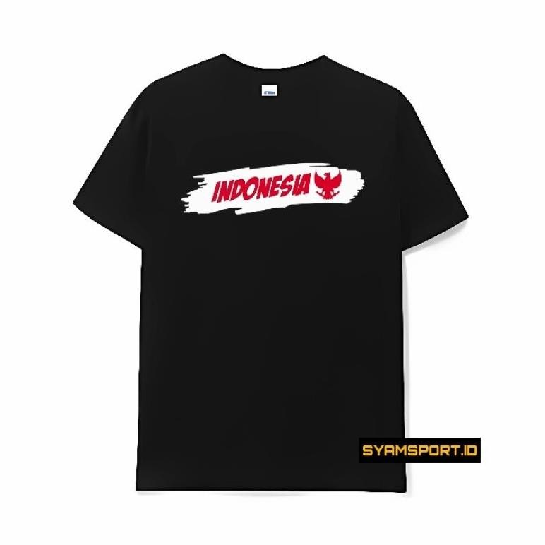 Terlaris Baju Indonesia Edisi Suporter Timnas Indonesia Bahan Cotton Combed 30S Nyaman Tidak Gerah D