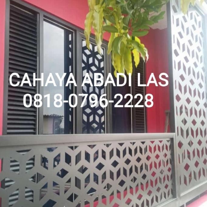 Terlaris Railing Pagar Laser Cutting/Fasad Laser Cutting/Pagar