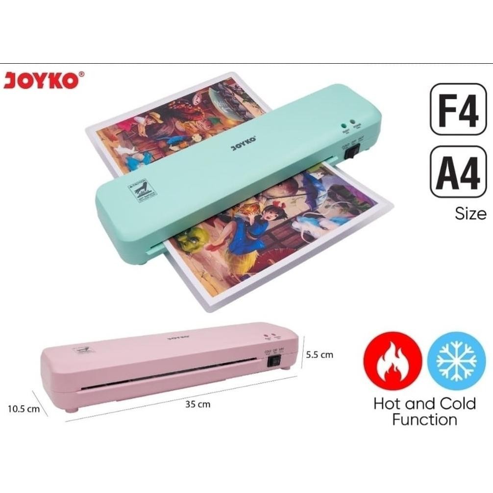 

fx-23 ew-45 Mesin Laminating Joyko LM07 CO ukuran A4 & F4 Color / Laminator Low Watt LM-07CO Termurah Original