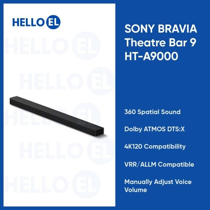 Terlaris Sony Bravia Theatre Bar 9 Ht-A9000 Spatial Sound 360 Dolby Atmos Dts:X Speaker Sound Bar