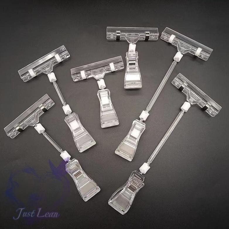 

redi 11cm/16cm Klip Iklan Pop Klip Iklan Transparan Kepala Ganda Kepala Universal Klip Stiker Ledakan Stiker Rak Klip Label Harga Klip Kristal Klip Braket Transparan