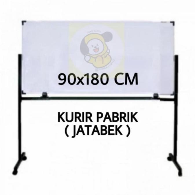 

TERMURAH - Whiteboard Sakura Standing 90x180 READY