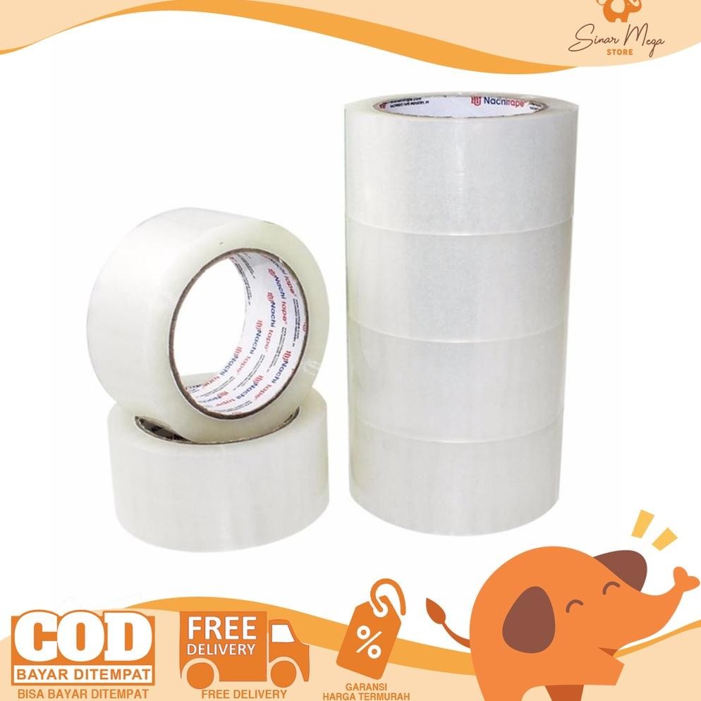 

iQ45 WDM-2227 Nachi Lakban Bening 48mm Termurah Sale