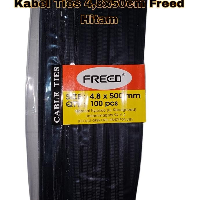 

new !!! Freed Kabel Ties 50cm (4,8500) Hitam/Putih murah