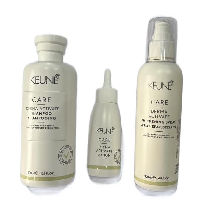 Keune Care Derma Activate Shampoo / Lotion / Thickening spray