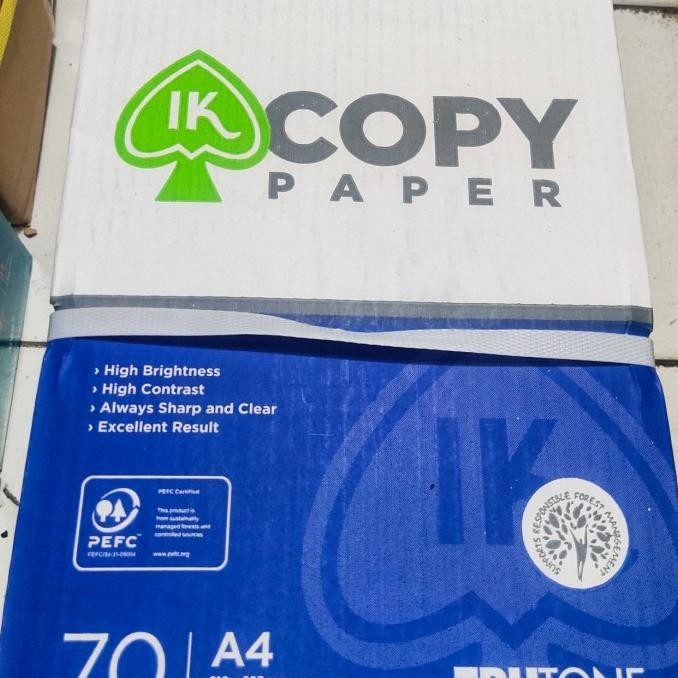 

tyS Kertas HVS A4 70gsm Copy Paper (1 rim)
