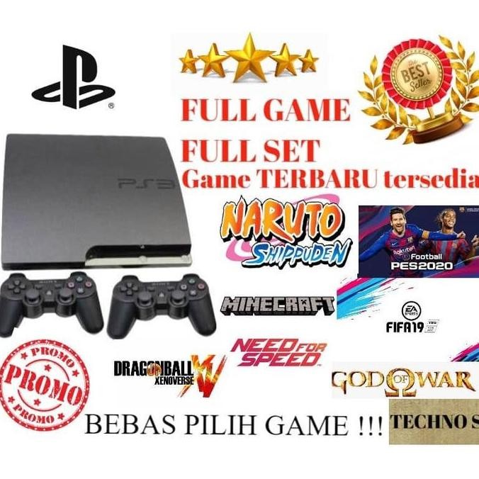 PS 3 slim 500GB CFW seri 25xx PS3 P S 3 Sony Playstation 3 CFW murah