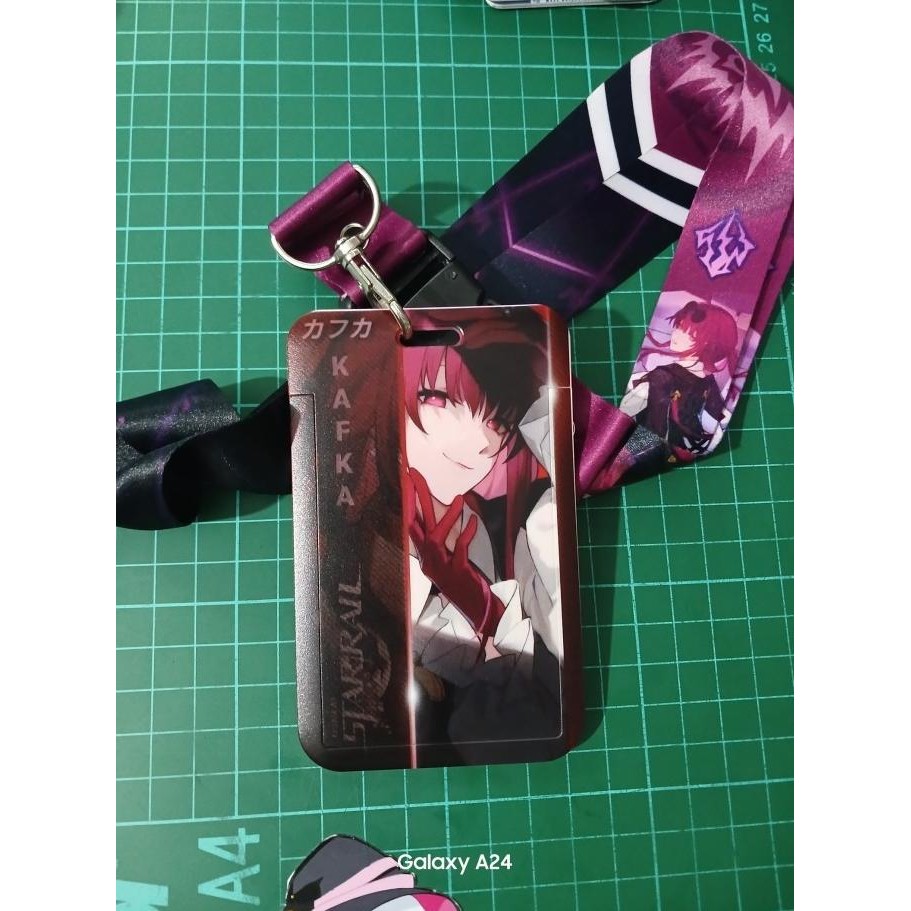 

new !!! Holder ID Card Hina Blue Archive, Holder Gantungan ID, Foto, Nametag, Lanyard murah