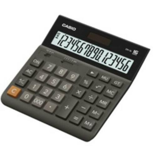 

qw-45 dvc-78 Casio Dh-16 Desktop Kalkulator 16 Digit / Calculator Meja Dh16 Terlaris Termurah