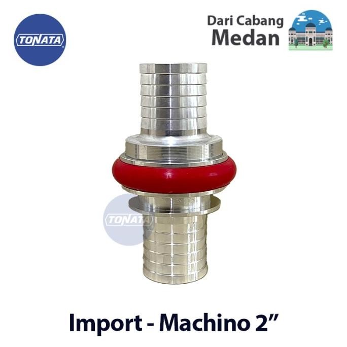 Coupling Machino Alumunium 2"