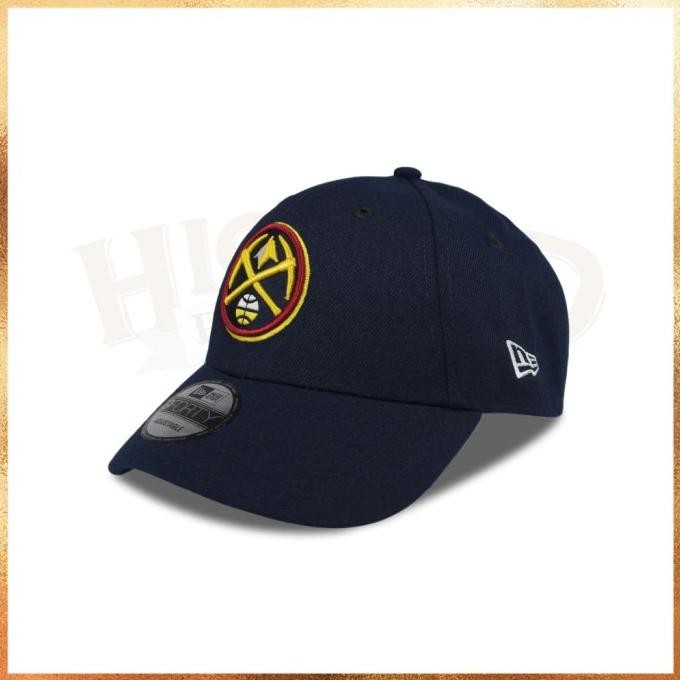 Topi New Era NBA Denver Nuggets 9FORTY Navy Hat 100% Original