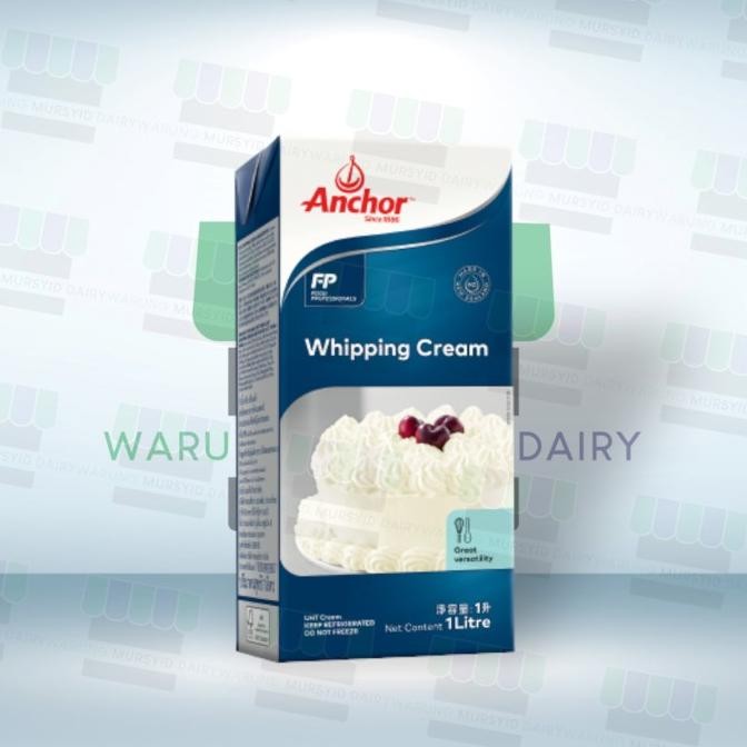 

Sale Whipping Cream Anchor 1 Liter Import Dari New Zealand