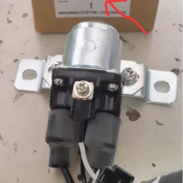 Relay glow plug L300 diesel kuda diesel mitsubishi Original ECU & Kelistrikan Mobil