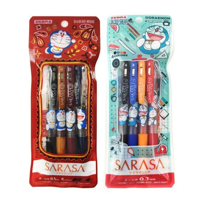 

TERLARIS - Zebra Sarasa Doraemon Vintage 0.3mm 0.5mm Gel Ink Pen Limited Edition