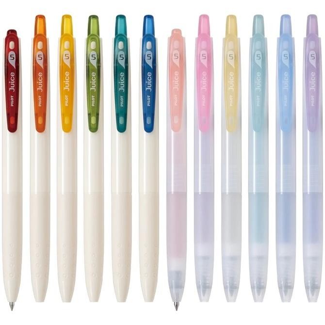 

Pilot Juice Classic Colors Dull Colors 0.5mm Gel Ink Pen Pulpen Tinta Pastel