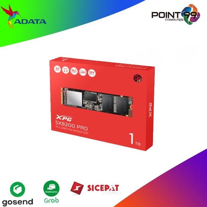 SSD Adata XPG SX8200 PRO 1TB SX8200PRO 1TB NVME M2 - GARANSI 5 TAHUN