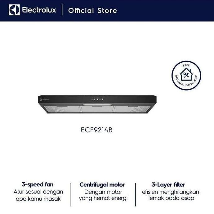 electrolux cooker hood ecf9214b