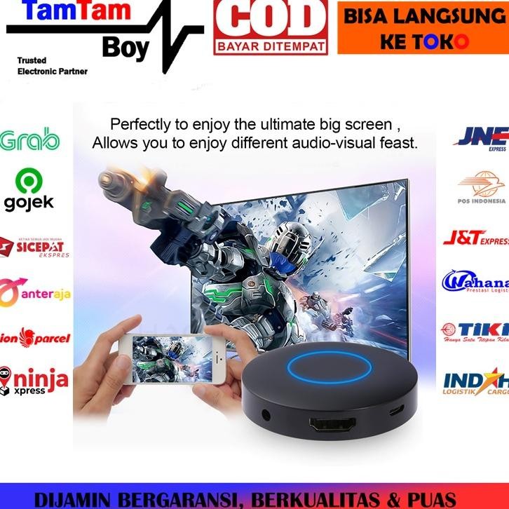 WAGI HDMI Dongle Anycast Ezcast Q1 AV RCA Wireless WiFi Mirorring Miracast Aiplay Display