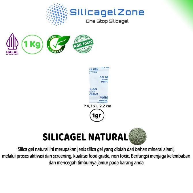 

Produk Baru!! SILICA GEL NATURAL ALAMI 1000 SACHET 1 KG TERMURAH FOOD GRADE