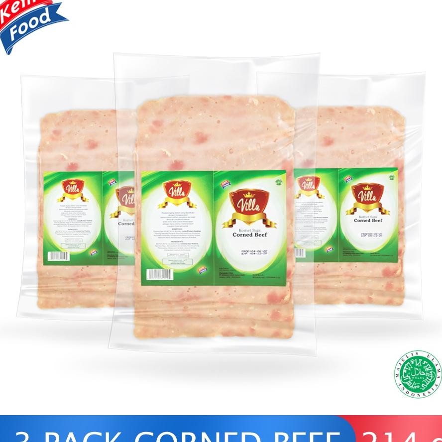 

Villa Paet 3 Pa Corned Beef Daging Api Ornet 214 Gr