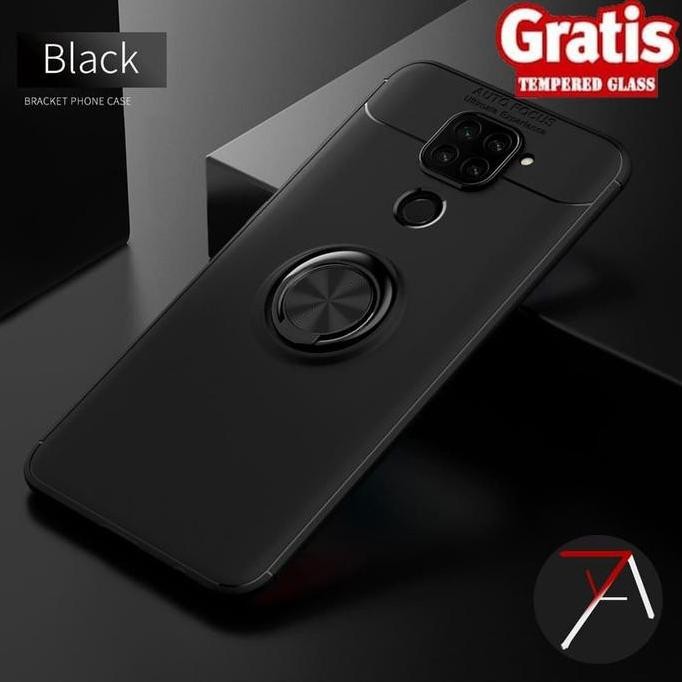 Baru Xiaomi Redmi Note 9 Note9 Invisible I Ring iRing Soft Case Tempered