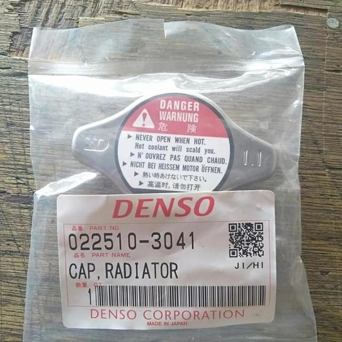 ] Tutup Radiator Merah Honda Sedan 1.1 022510-3041 Denso ORI