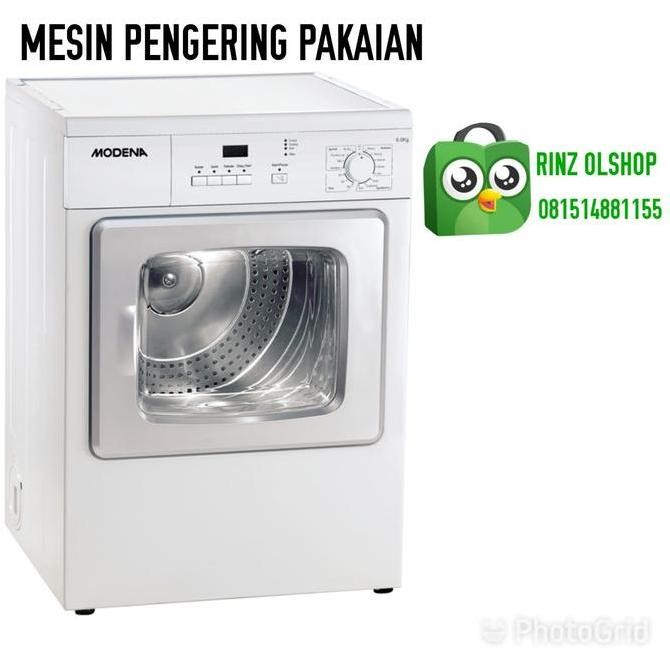 Original MODENA ED-650 MESIN PENGERING PAKAIAN DRYER 6.5KG