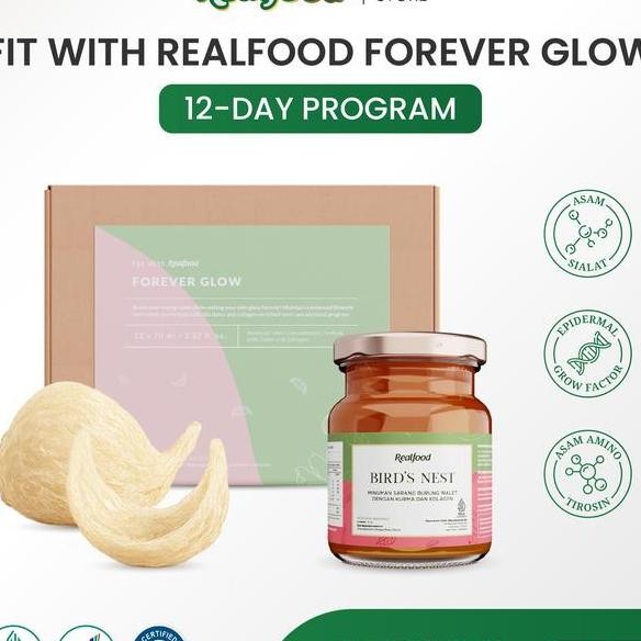 

Realfood Forever Glow Program 12 Hari Arang Burung Walet Urma