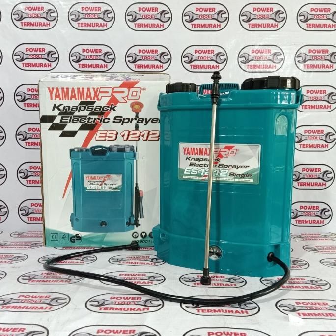 Mesin Semprot Hama Yamamax Es1212 / Yamamax Pro Es 1212 Knapsack Electric Sprayer New Stok