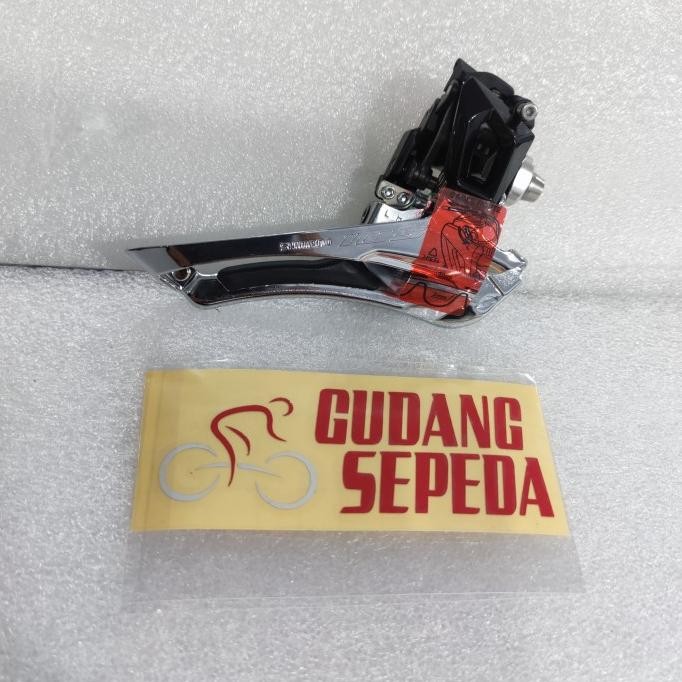 .........] front derailleur FD shimano 105 FD R700 F 2 x 11 speed sepeda