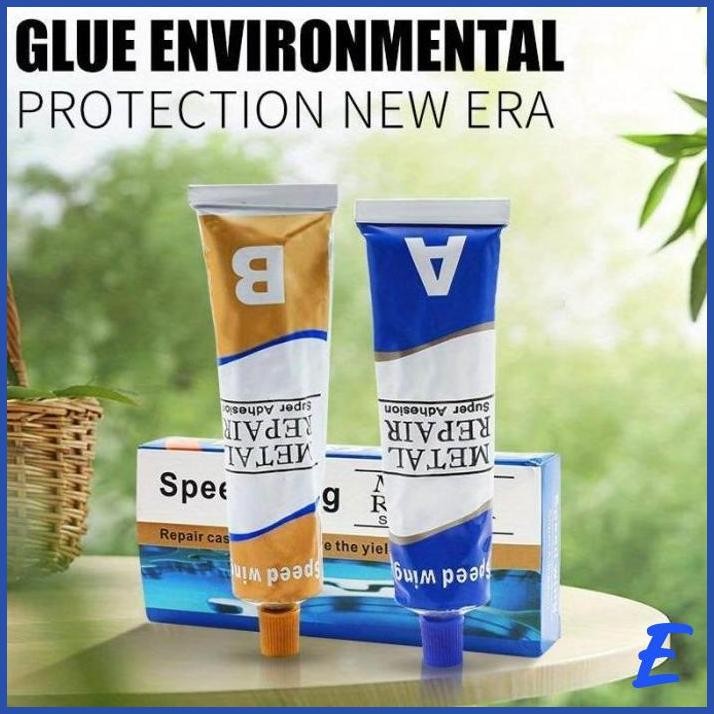 | BLR | Lem Besi AB Tahan Panas Multifungsi Industrial Repair Glue Lem Pengecoran Logam Anti Bocor R