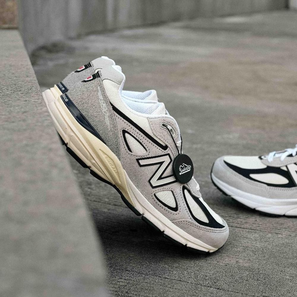 Best New Balance 990 V4 Miusa Teddy Santis Grey Black