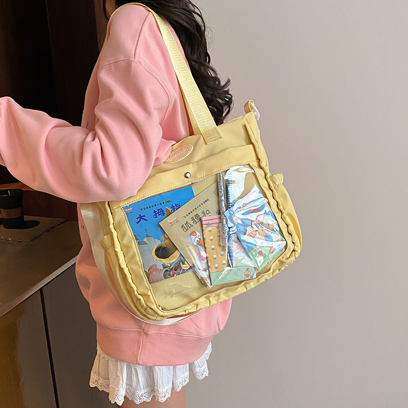 Gaya Jepang Wanita Santai Korea ins Tas Gaya Hutan Minimalis