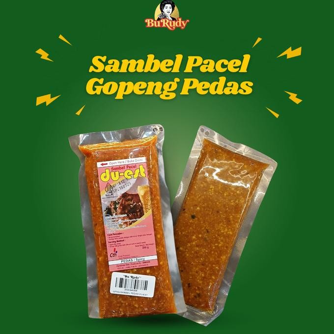 

Sambal Pecel Du-est Asli Kediri 200g