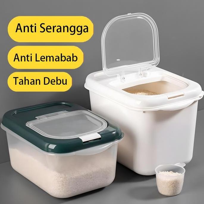 

Terlaris Starlight Tempat Beras Kotak Penyimpanan Kacang Tepung Makanan Rice Box Storage Aman Untuk Makanan Hsb148 With Lid