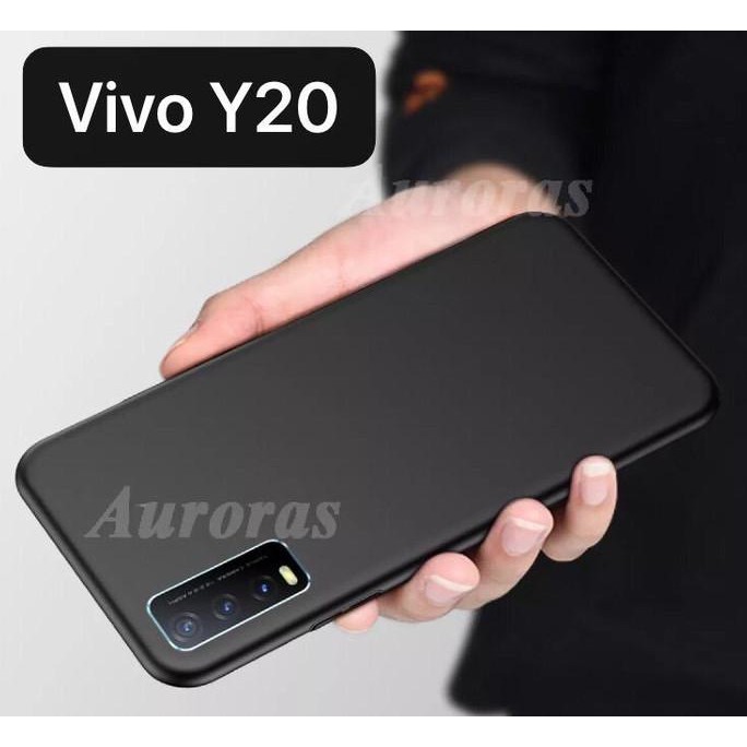 Case Vivo Y20 Y12s Y20s HAKUNAMATATA Black Kesing Casing Soft Case HP