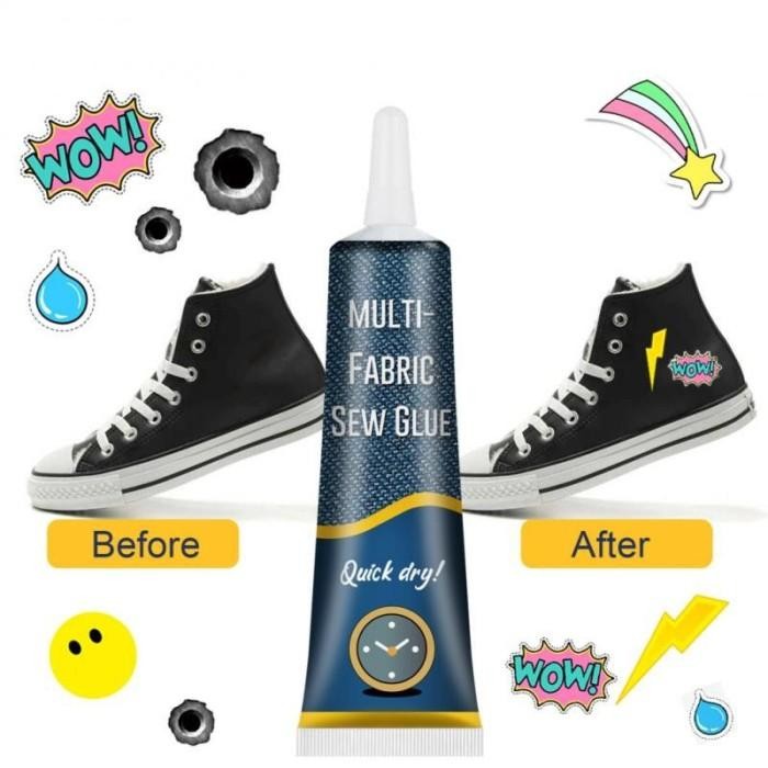 

Lem Kain Tanpa Jahitan Em Kain Tanpa Jahit Tahan Air Lem Untuk Kain Atau Pakaian Multi Fabric Sew Glue